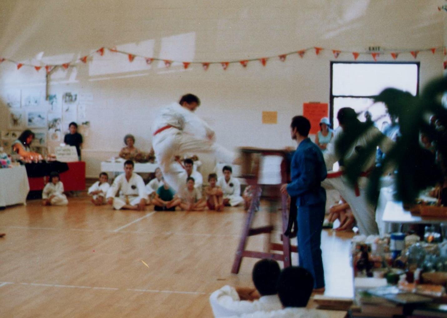 Tae Kwon-Do training